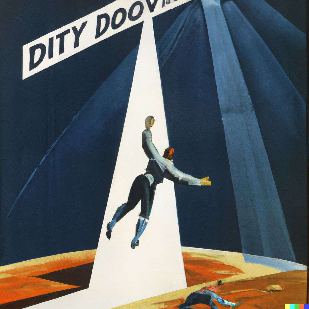 the discovery of gravity, Soviet poster